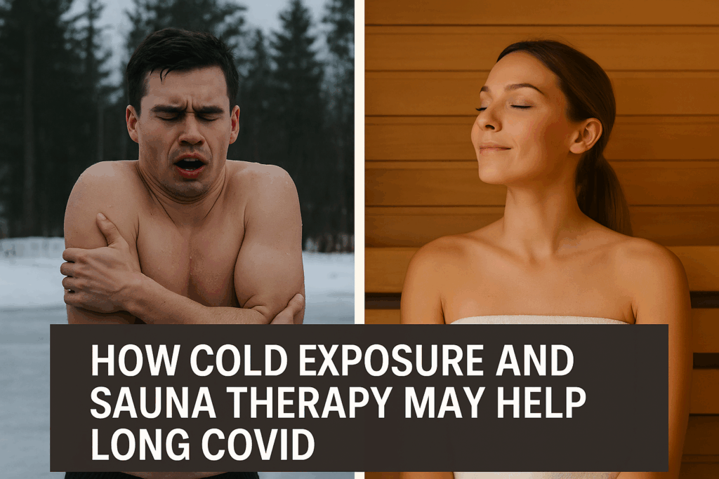 Cold exposure and sauna therapy