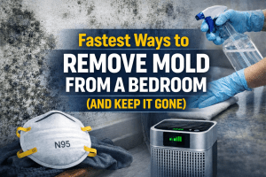 Fastest Ways to Remove Mold From a Bedroom (and Keep It Gone)